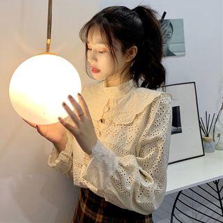 Lace Long-sleeved Shirt
