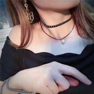Studded Bead-drop Choker