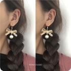 Bow Accent Earring/ Clip-on Earring
