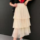 Family Matching Tiered Shirt / Midi Skirt