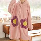 Fleece Sleep Robe Pink - One Size