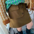Applique Mini A-line Skirt