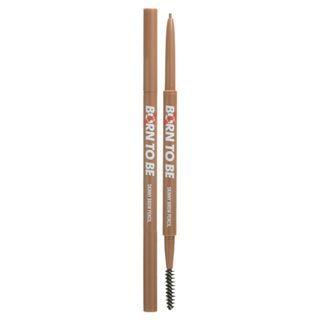 Apieu - Born To Be Madproof Skinny Brow Pencil - 4 Colors #02 Light Brown
