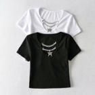 Butterfly Chain Short-sleeve T-shirt