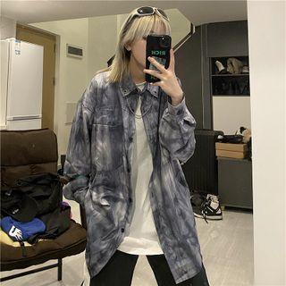 Chained Tie-dyed Shirt