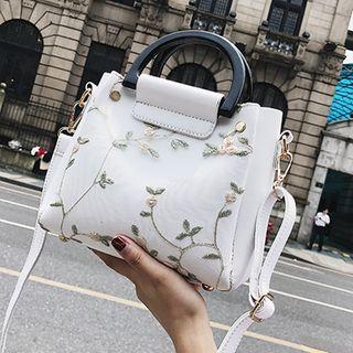 Embroidered Lace Handbag