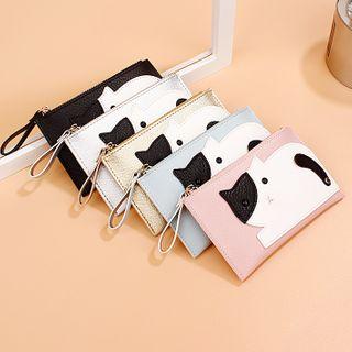 Faux Leather Cat Coin Pouch