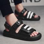 Contrast-trim Sandals