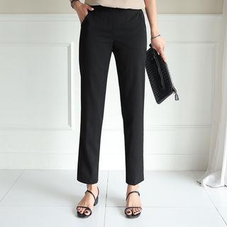 Band-waist Summer Dress Pants