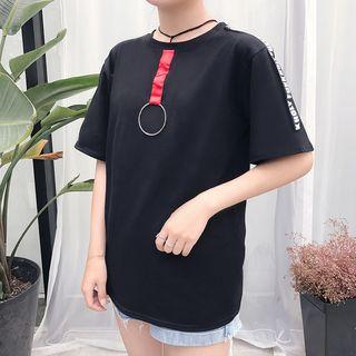 Ring Accent Short-sleeve T-shirt