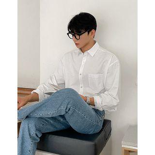 Over-fit Pocket Front Shirt