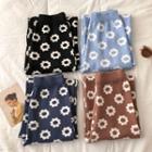 Color-block High-waist Knit Pants