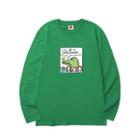 Long Sleeve Dinosaur Print Sweatshirt