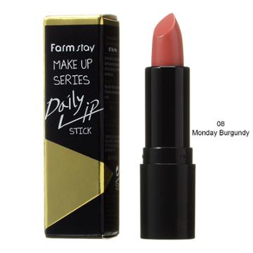 Farm Stay - Make Up Series Daily Lipstick (#08 Monday Burgundy) 3.4g