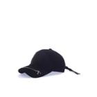 Zip-detailed Baseball Cap