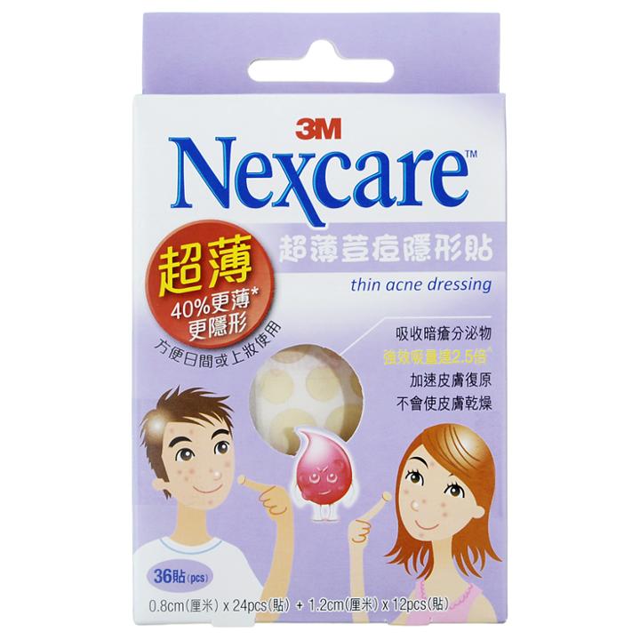 Nexcare Thin Acne Dressing 36 Pcs