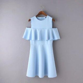 Ruffle A-line Dress