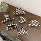Checker Acetate Hair Clamp