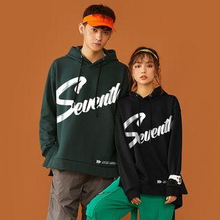 Couple Matching Long-sleeve Hooded Fish Print Top