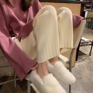 Collared Sweater / Knit Pants