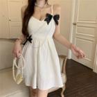 Spaghetti Strap A-line Dress / Chain