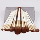 Set Of 15: Makeup Brush Zs153 - Gold - One Size