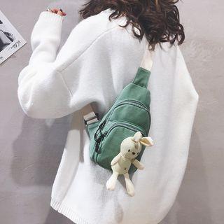 Rabbit Pocket Detail Sling Bag