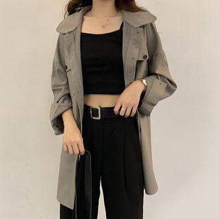 Buckled Cargo Shirt Jacket