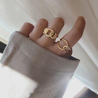 Link Hoop Ring