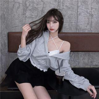 Cropped Jacket / Strappy Top
