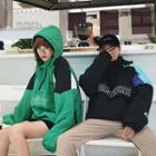 Couple Matching Long-sleeve Hooded Padded Top
