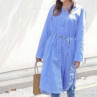 Long Shirt With Cord