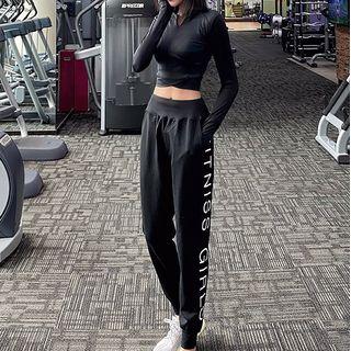 Long-sleeve Sports Top / Sports Pants / Set (various Designs)
