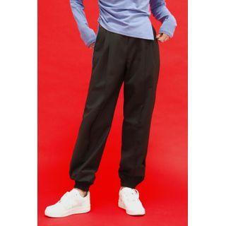 Pintuck Jogger Dress Pants Black - One Size