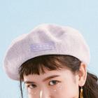 Applique Knit Beret As Shown In Figure - M