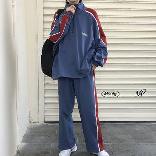 Logo Half-zip Pullover