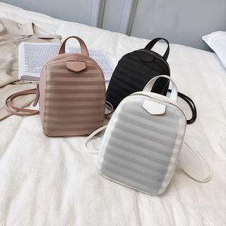 Mini Pleated Backpack