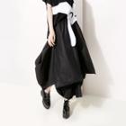 Crop Wide Leg Skorts Black - One Size
