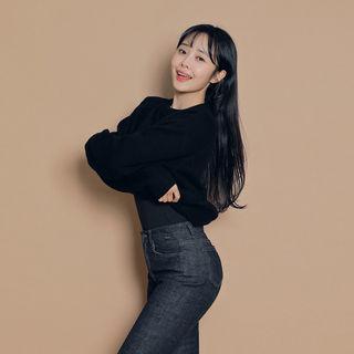 Scoop-neck Heating Top