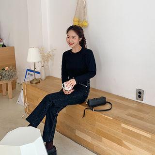 Slim-fit Woolen T-shirt