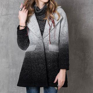 Gradient Wool Coat