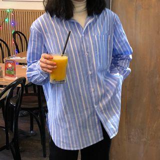 Stripe Shirt Blue - One Size