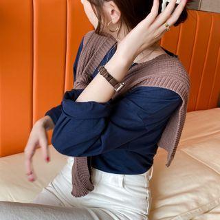 Knit Shawl In 5 Colors