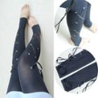 Cross-strap Stirrup Leggings
