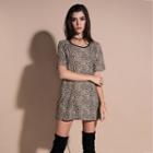 Leopard Short-sleeve Tunic