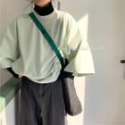 Oversized Flared-sleeve T-shirt