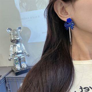 Flower Fringed Alloy Earring