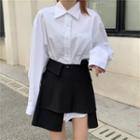 Plain Shirt / Mini Skirt