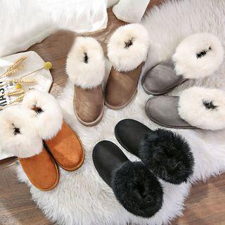 Furry Snow Short Boots