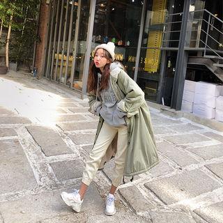 Fleece-lined Long Parka